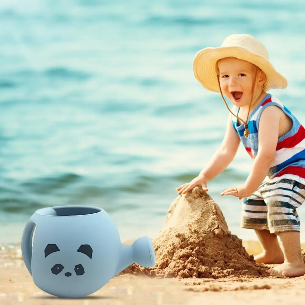 

Силиконовая пляжная игрушка, игровая бутылка для воды, побережье, родитель-ребенок, интерактивный игровой горшок для воды, Детская портатив...