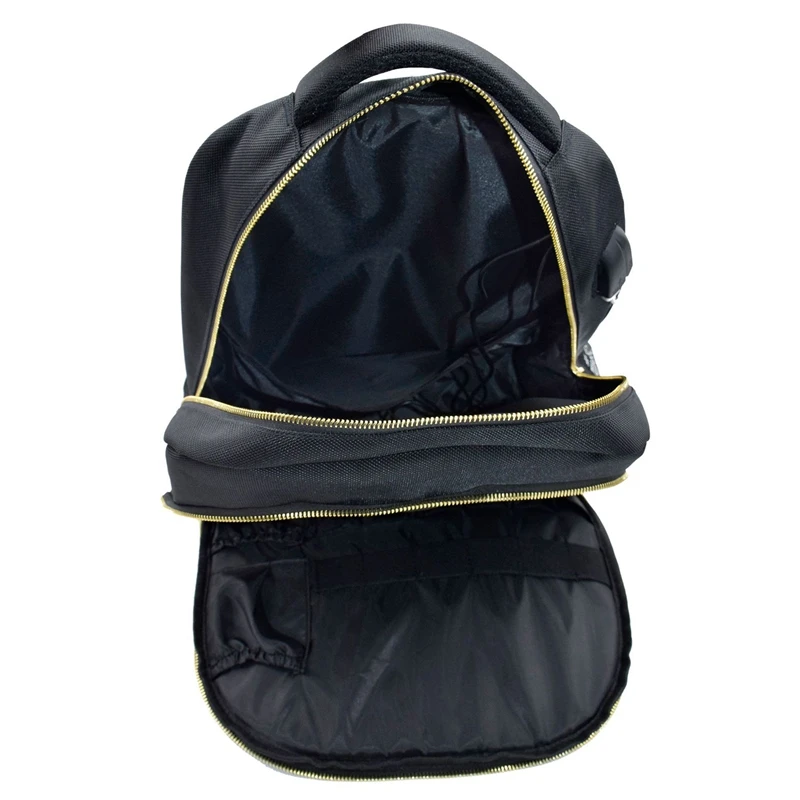 

Barber Carrying Case for WAHL Barber Styling Tools with USB Charging Port Large Capacity Storage Travel Shoulders Bag