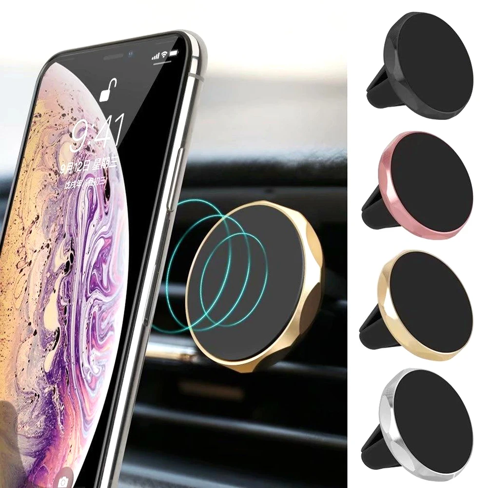 

Магнитный держатель для телефона для Redmi Note 8 Huawei в автомобиль GPS крепление на вентиляционное отверстие Магнитная подставка автомобильный д...
