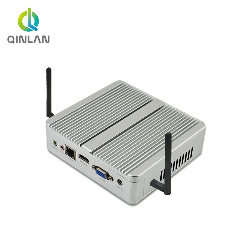 QINLAN безвентиляторная маленькая башня I3 4020Y I5 4200Y 4300Y 12*12 MINI ITX материнская плата Micro