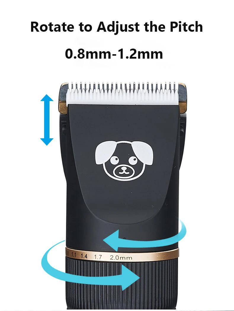 Rucha профессиональная электрическая машинка для стрижки волос беспроводной