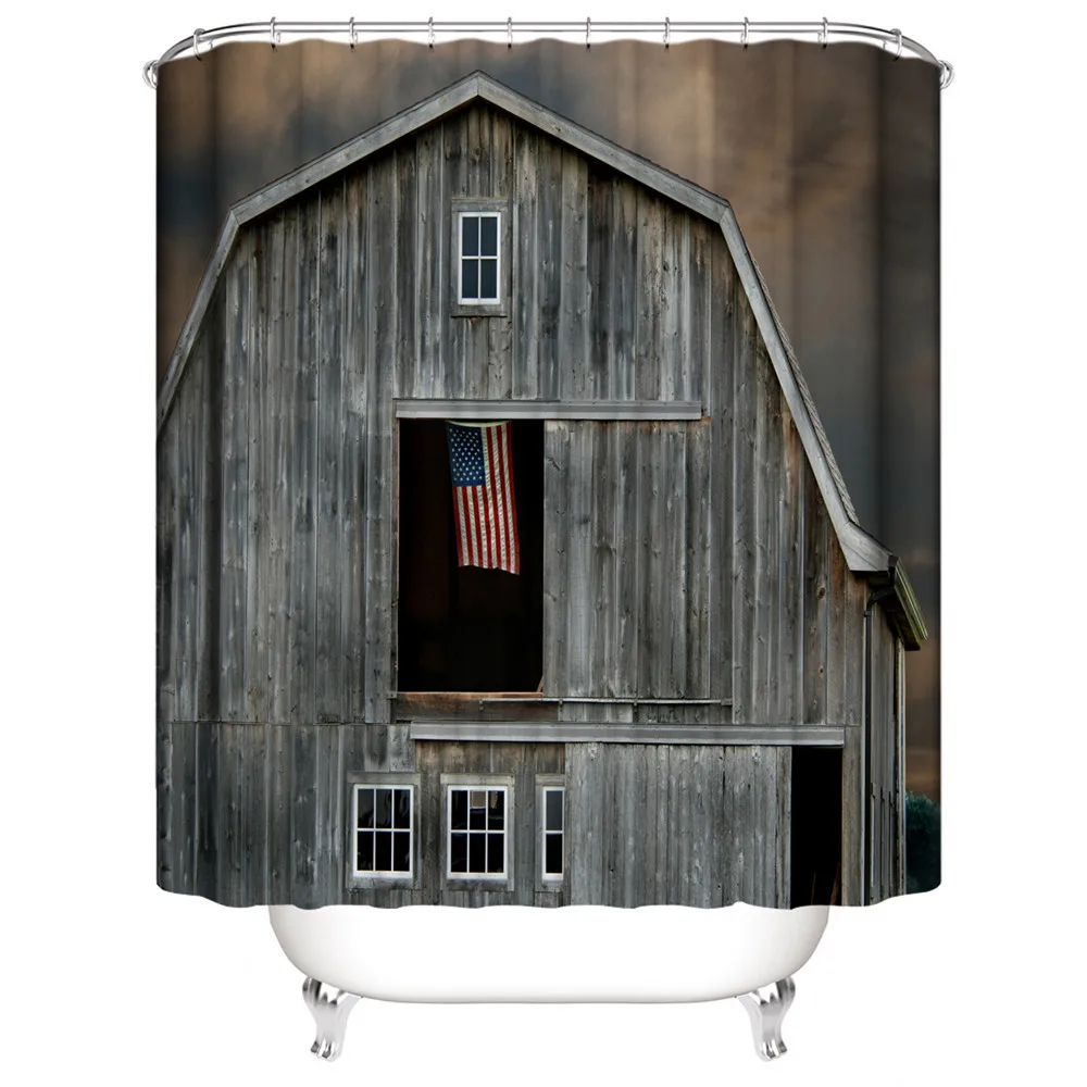 Пользовательские 3D занавески шторы с узором городского дома затемняющие для