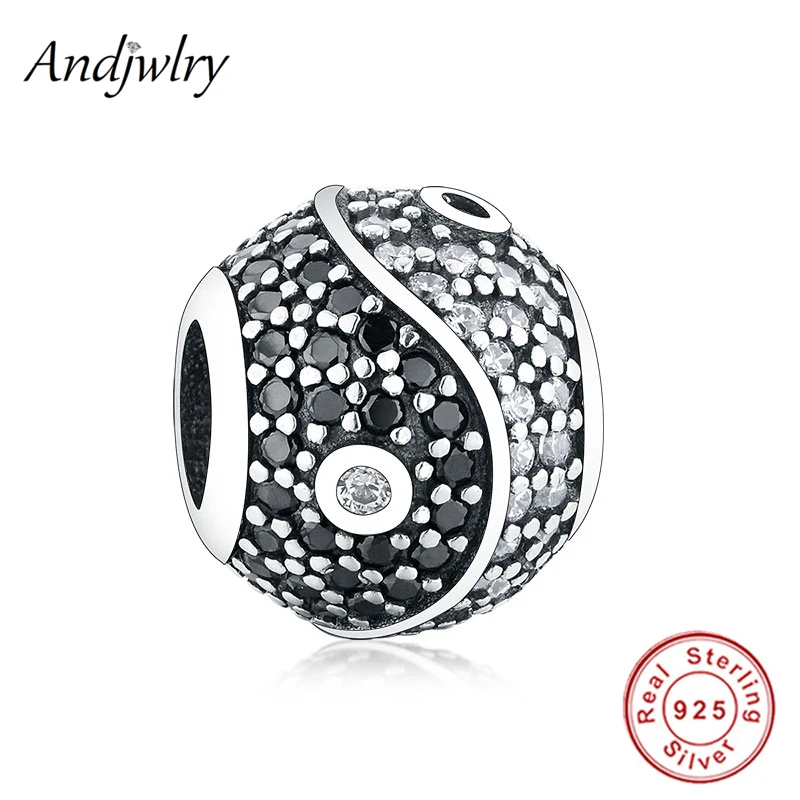 

Fit Pandora Charms Bracelets Silver 925 Original Charms DIY Berloque 925 Sliver DIY Jewelry Tai Chi Charms Beads