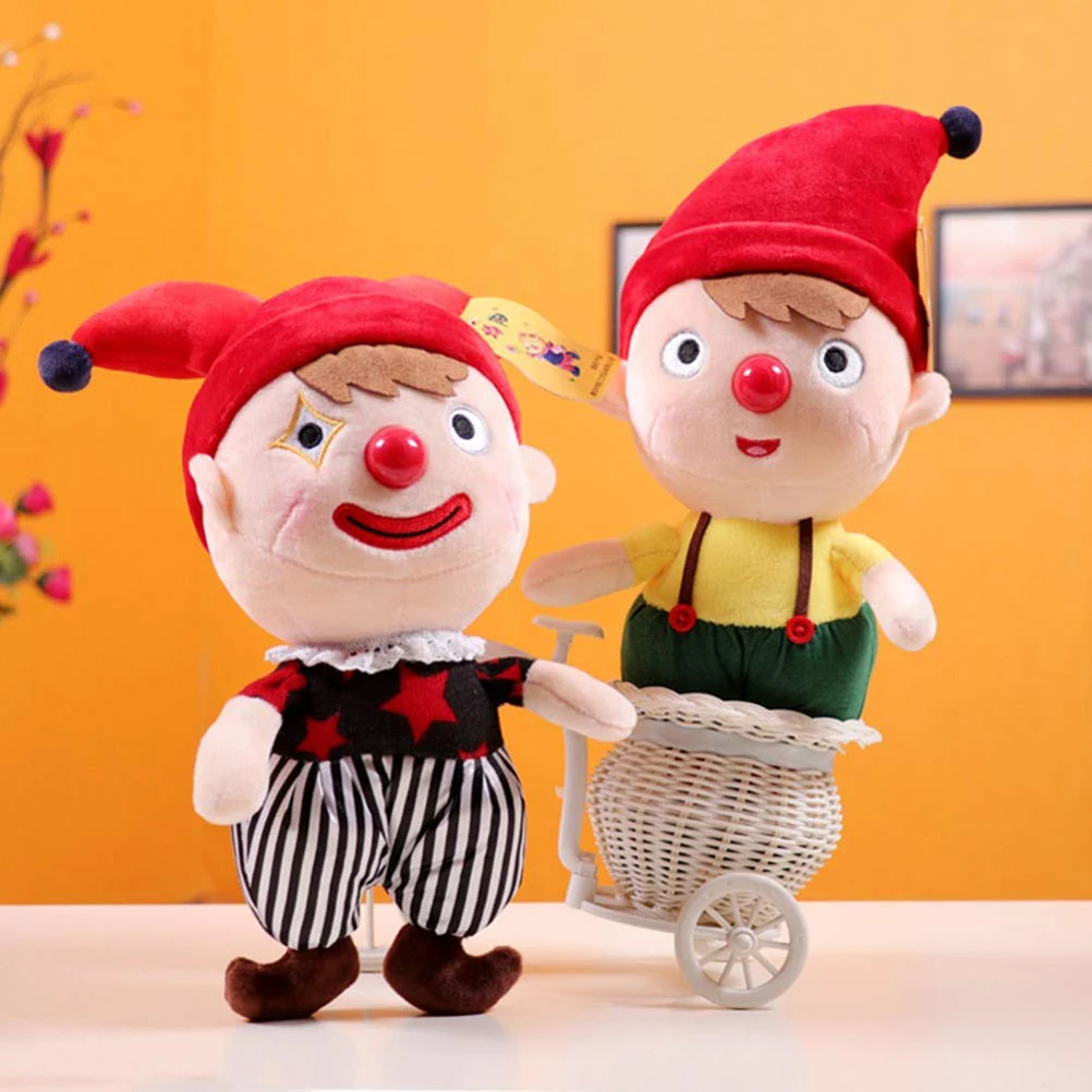 Милая плюшевая кукла клоуна детская история Интерактивная для родителей и детей