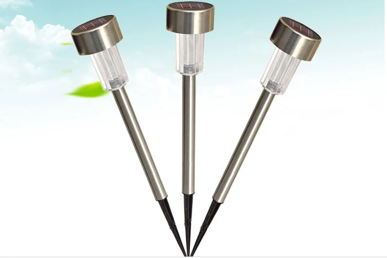 

5pcs/lots Led RGB solar energy lamp lawn lamp garden decoration waterproof plug in lamp