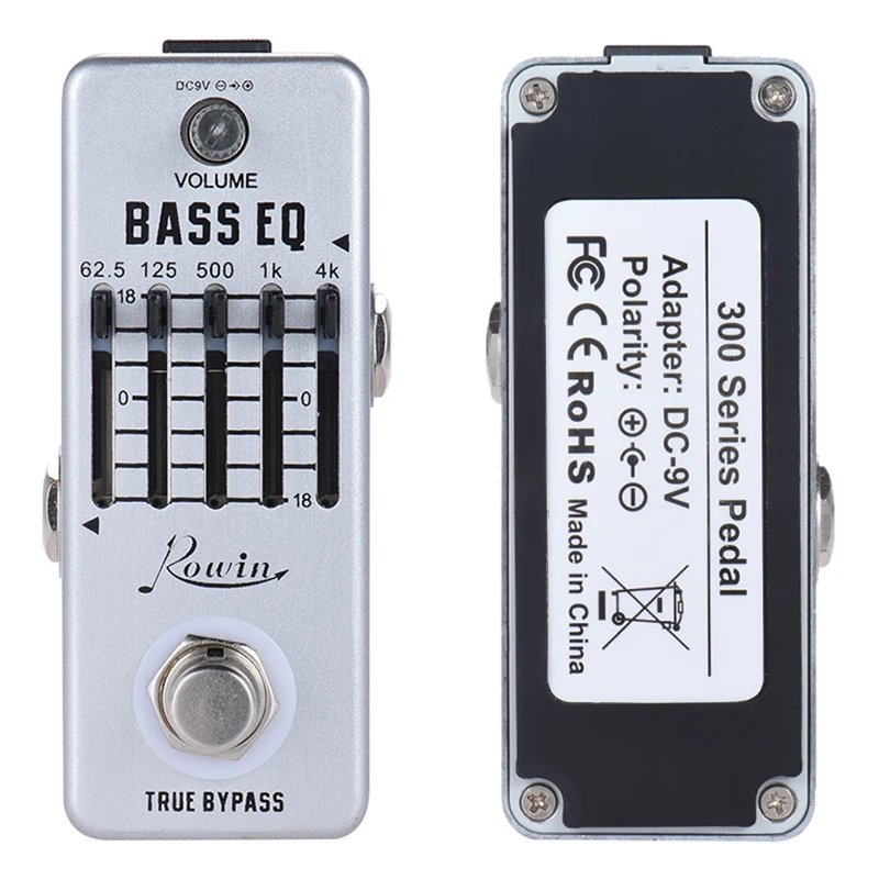 

Lef-317B Bass Eq Equalizer Guitar Effect Pedal 5-Band Pedal Aluminum Alloy Body True Bypass