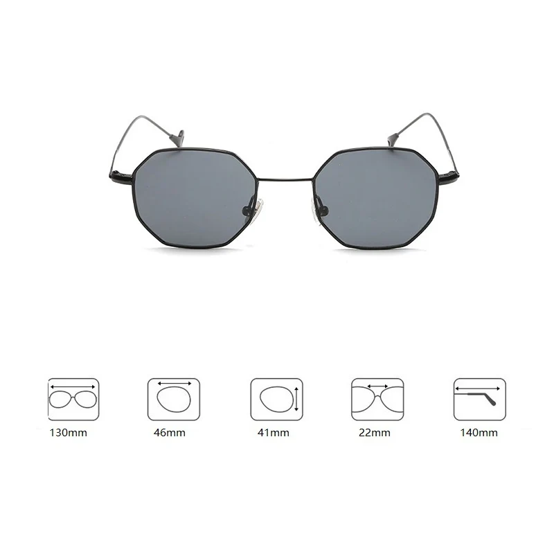 Солнцезащитные очки с прозрачными линзами UV400 для мужчин и женщин классические