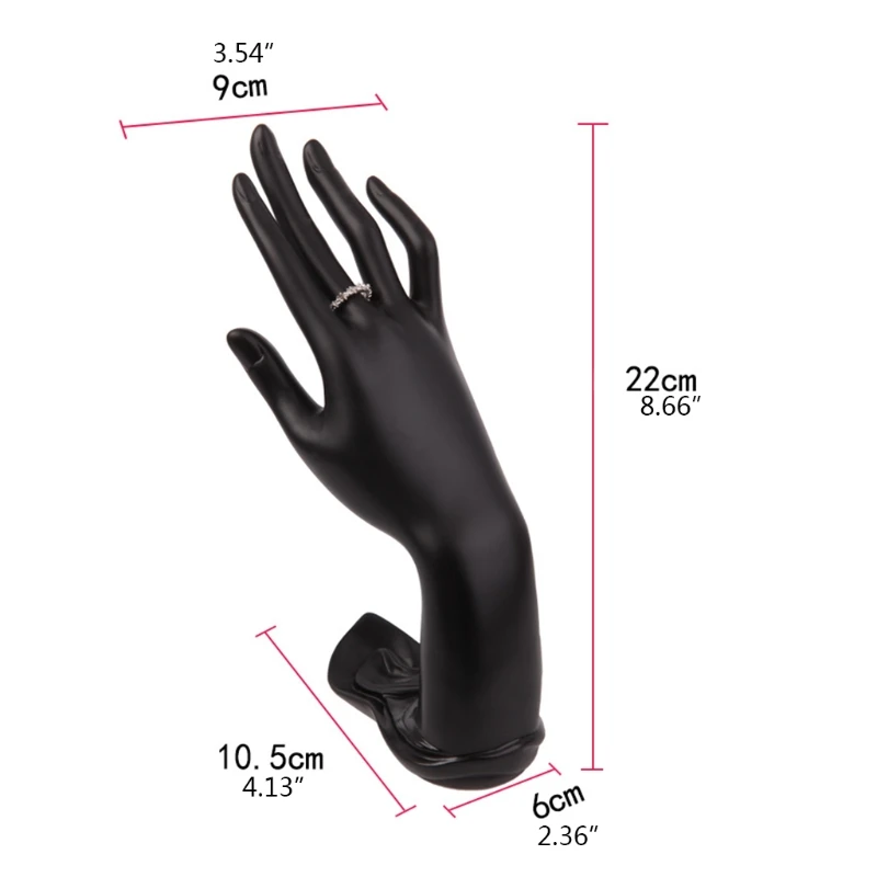 

Finger Display Mannequin Stand, Bracelet Jewellery Holder Hand Mannequin Rack R2LE
