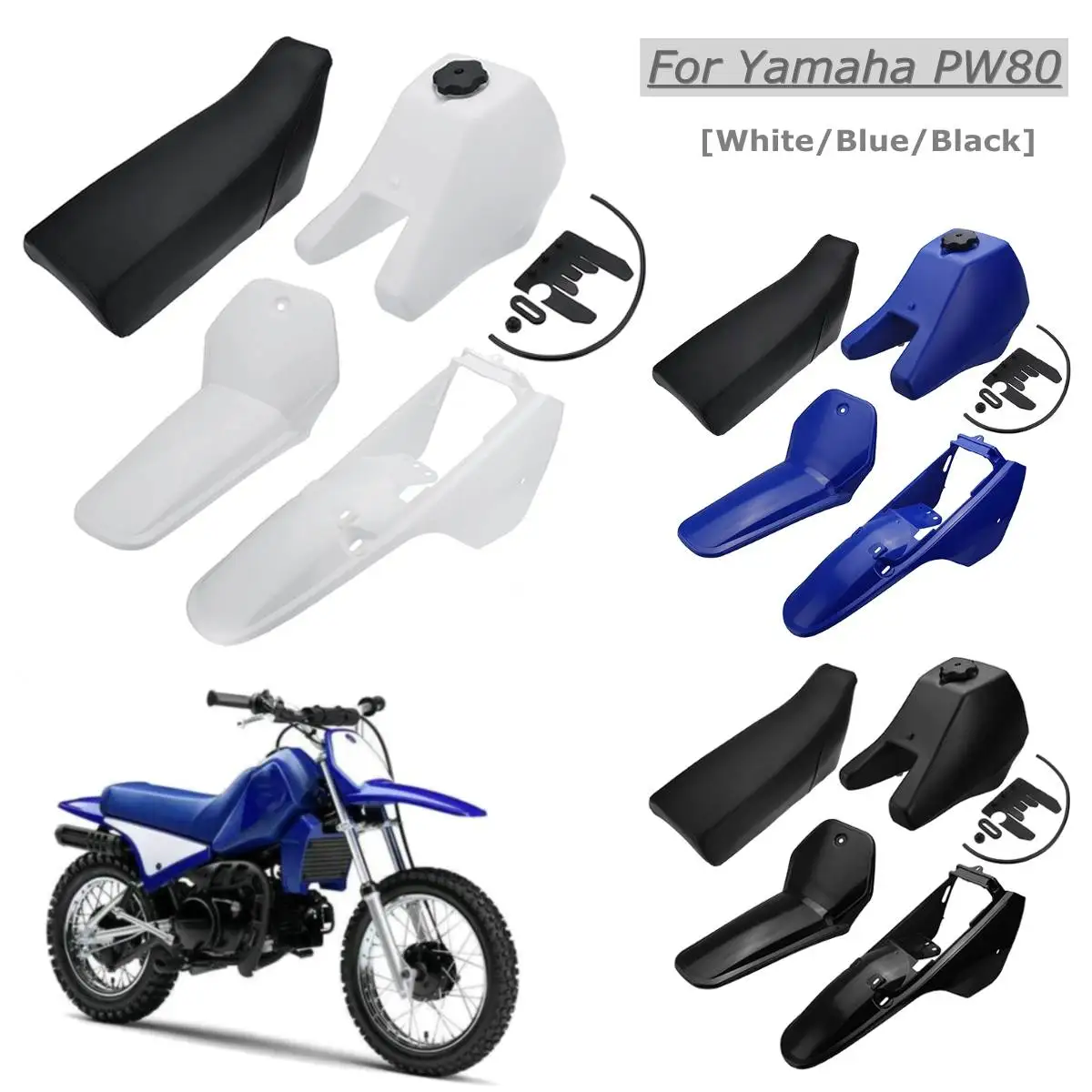 

Комплект пластиковых обтекателей для кузова мотоцикла Yamaha PW80 PW 80 PEE WEE