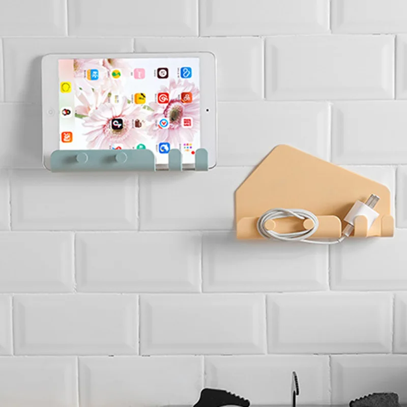 

Adhesive Wall Phone Tablet Holder Mount Stand for Tablet Smartphones Wall Holder Mount L5