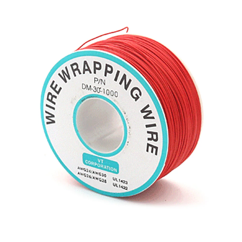 820 футов 30AWG одиночный драйвер для ЖК-экрана изоляция из ПВХ проволока обмотки