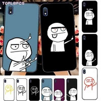 toplbpcs funny man middle finger custom soft phone case for samsung a10 20s 71 51 10 s 20 30 40 50 70 80 91 a30s 11 31 21