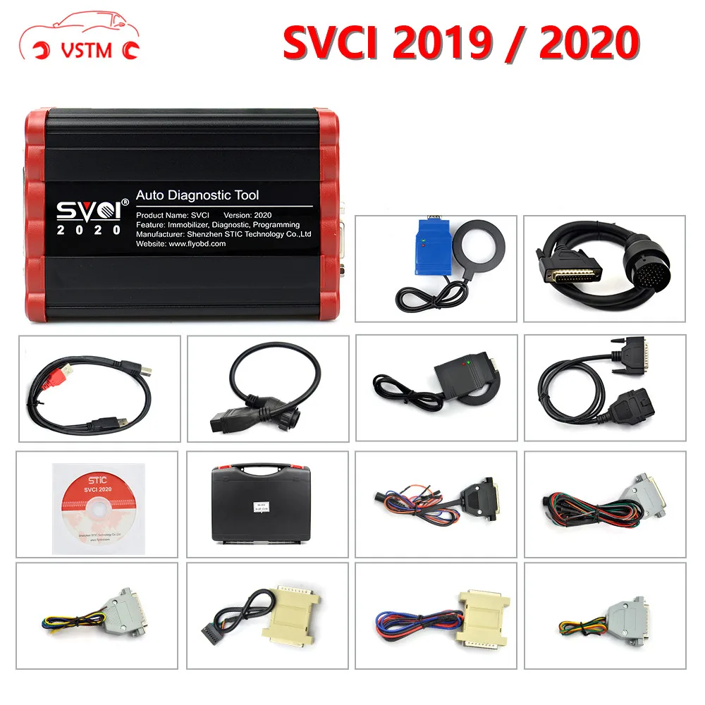 SVCI OBD2 ключевой программист FVCI VVDI2 V2015 V2014 FVDI J2534 без ограничений Fvdi abrites commander