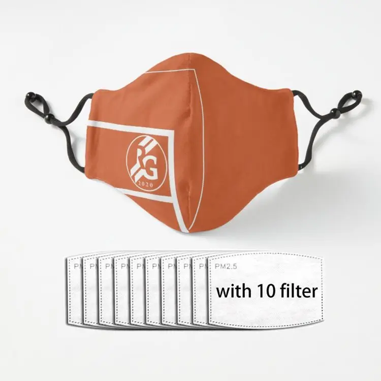 

Многоразовая маска для лица из полиэстера Roland Garros 2020