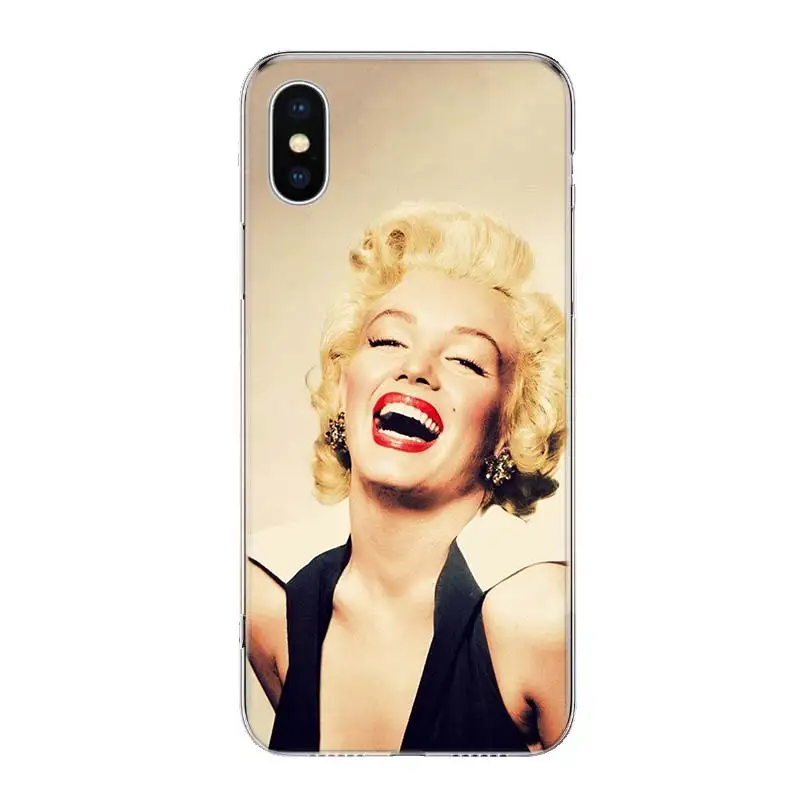 Чехол для телефона с изображением девушки Мэрилин Монро iPhone 13 12 11 Pro Max 6X8 6S 7 Plus XS XR