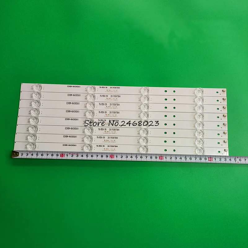 

Светодиодная лента для подсветки 4 лампы для D434FCN1 D434FCNN D43CCNN X43M CRH-AK433535T08046AJ-Rev1.8