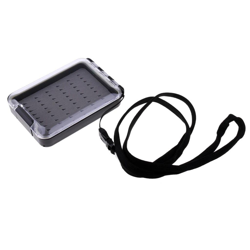 Карманная Легкая ручка из пенопласта коробка для ловли мух крючок хранения со