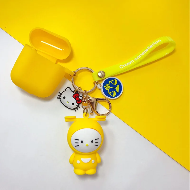 Мультфильм милый рисунок «Hello Kitty» кукла KT Многофункциональные ножи Для женщин девушке Подвески сумки брелок аксессуары Подвеска автомобиль брелок для ключей - Цвет: Type 12