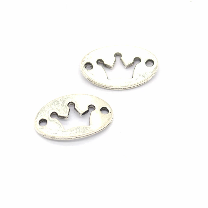 Подвески в виде короны сердца Креста 25 шт. 20x13 мм для изготовления ювелирных