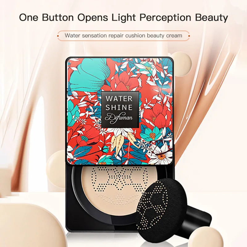 

Mushroom Head Air Cushion BB Cream Foundation Cream For Face Makeup Concealer Cushion For Face Comestics Make Up Cushion Compact