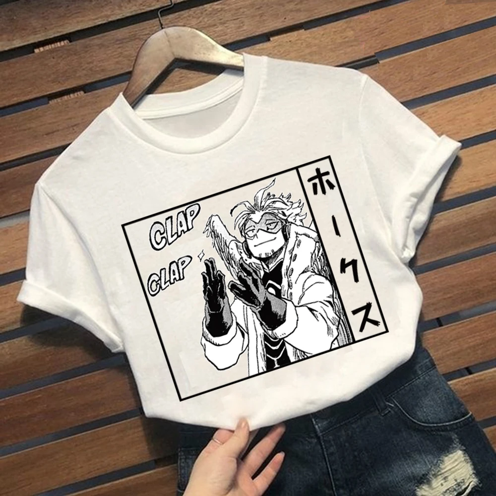 Футболка мужская оверсайз с принтом героев аниме Моя геройская Академия