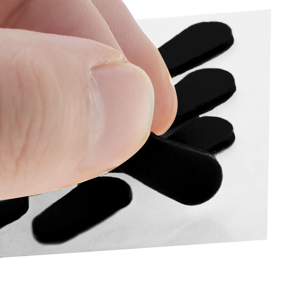 12 пар очков противоскользящие носовые накладки самоклеющиеся пенопластовые