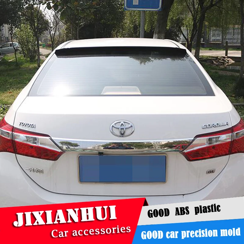 Спойлер на крышу для Corolla 2014 2017 Toyota спойлер из АБС пластика заднее крыло