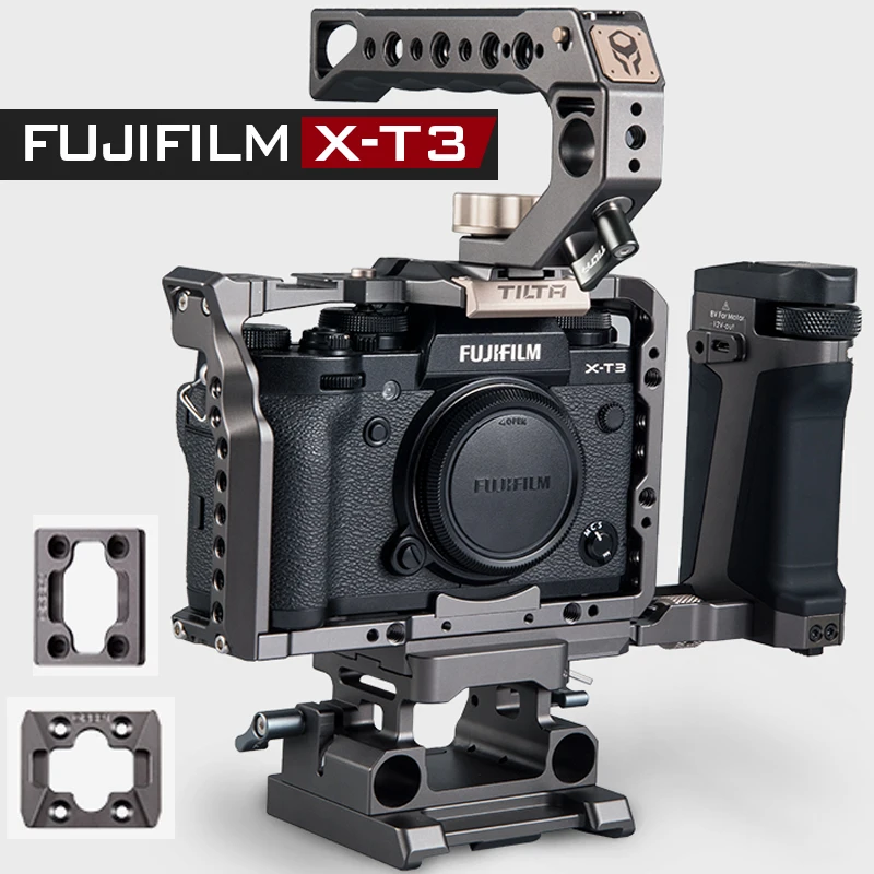 Tilta DSLR клетка для Fujifilm XT3 X T3 и X-T2 камера TA-T03-FCC-G полный клетка Верхняя ручка рукоятка Fujifilm xt3 клетка аксессуары