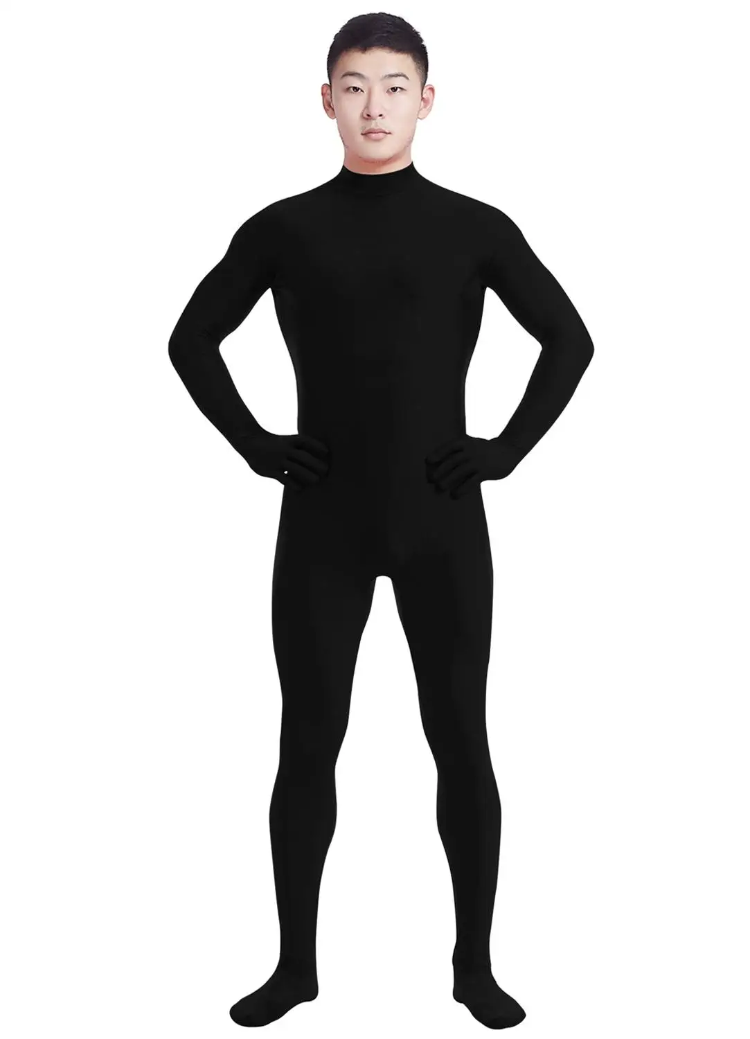 Мужской костюм Зентаи Ensnovo с блестящим металлическим блеском полноразмерный