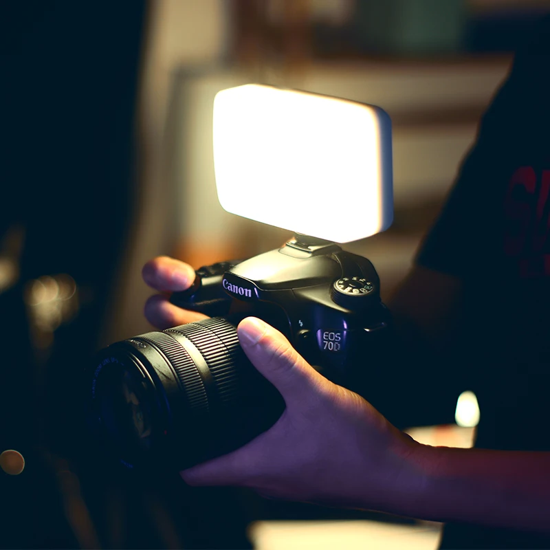 Портативный Ультратонкий Двухцветный силиконовый абажур VIJIM VL120 6