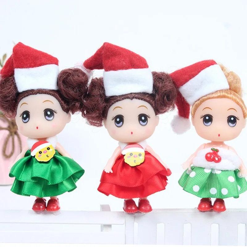 Новогодняя спутанная кукла принцессы невесты 9 см брелок для ключей полных детей