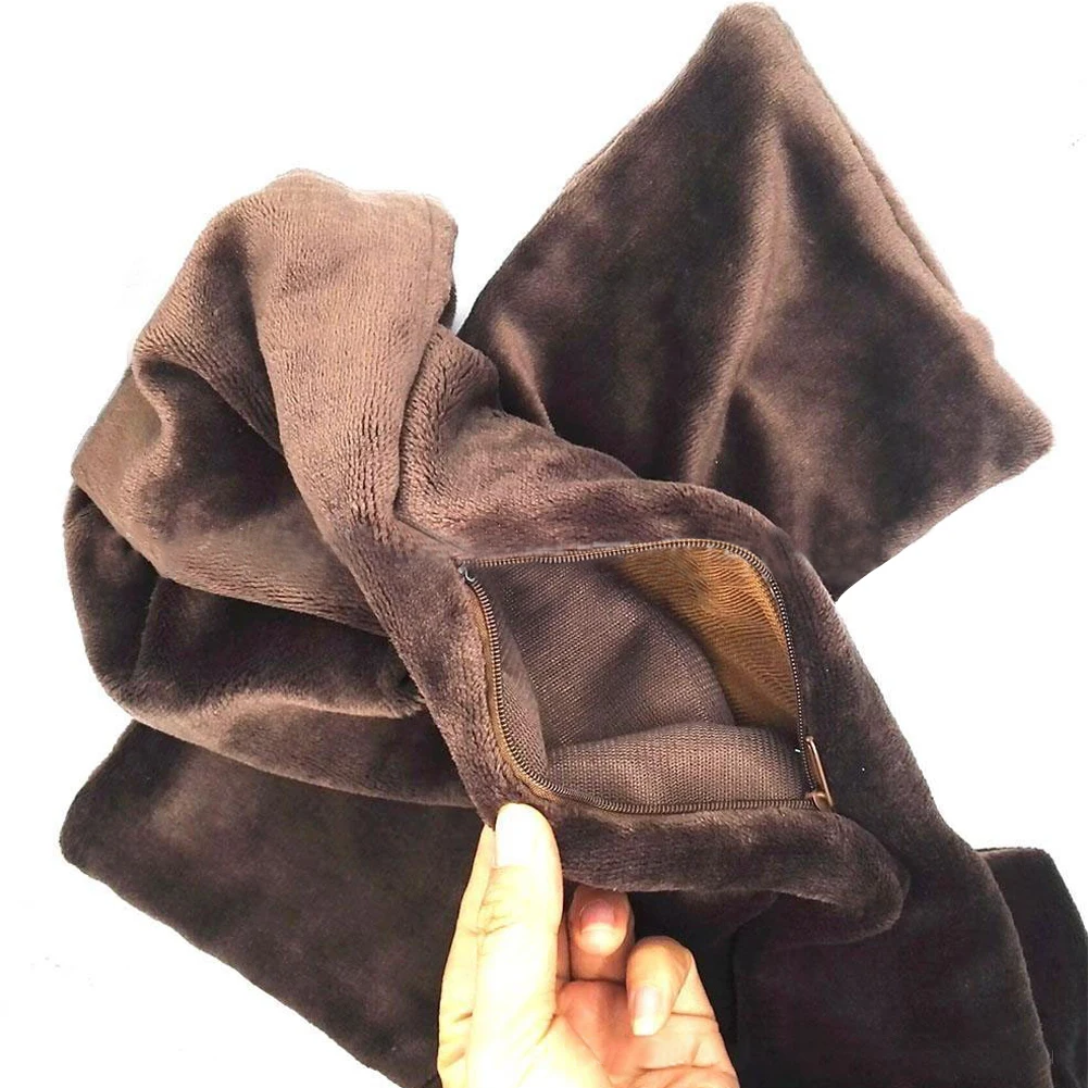 Новый бархатный шарф с USB-подогревом и защитой от холода удобная эластичная ткань