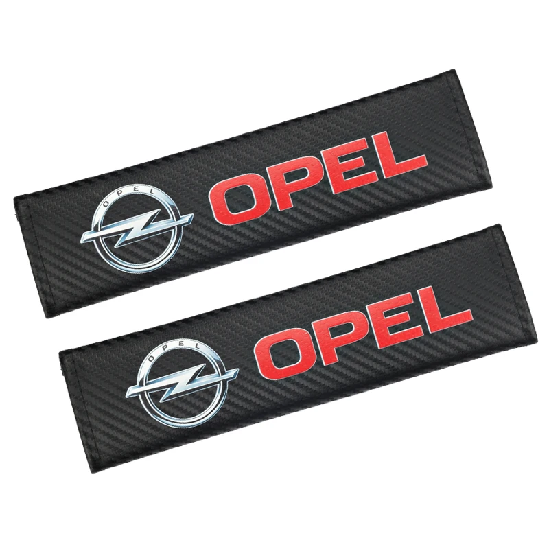 2 шт. Новое поступление углеродного волокна Защитный чехол для Opel Astra H G J Insignia Mokka