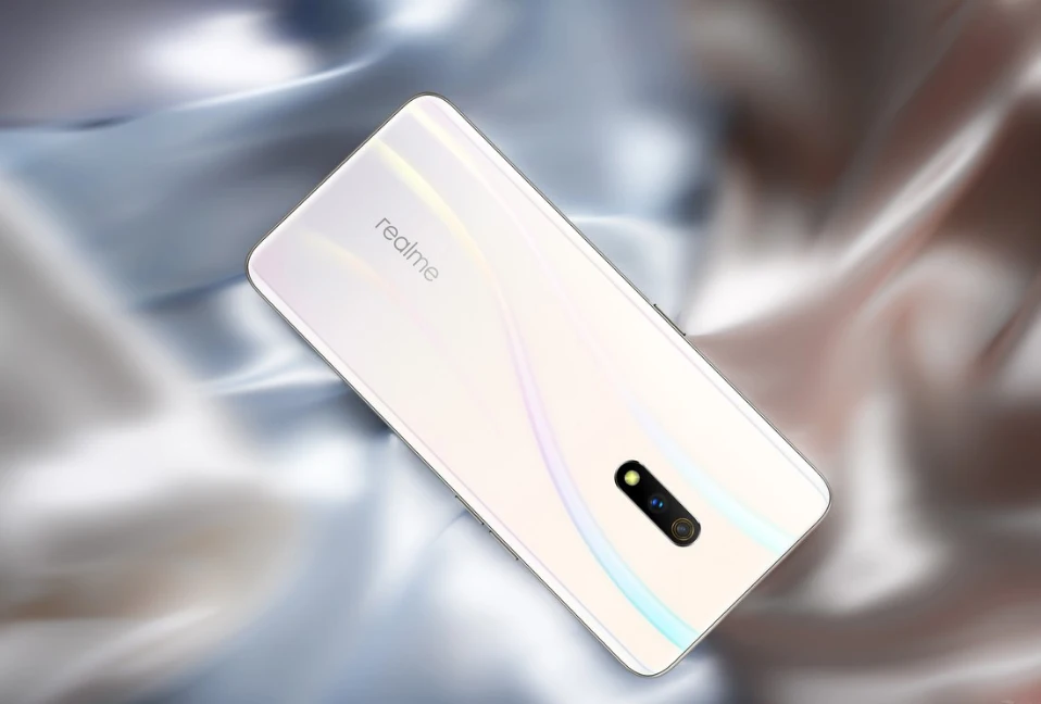 Мобильный телефон Realme X, 6,35 дюймов, AMOLED экран, 4 Гб ОЗУ, 64 Гб ПЗУ, Восьмиядерный процессор Snapdragon 710, 3765 МП, мАч, смартфон Super VOOC