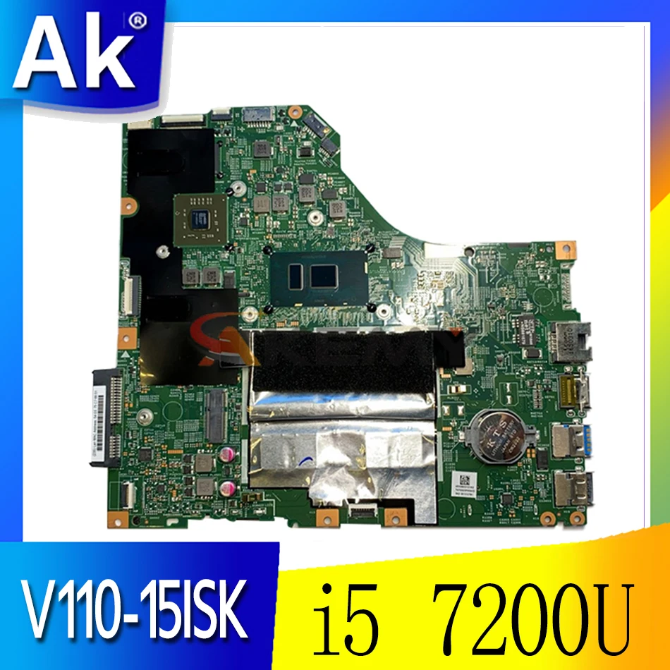 Материнская плата для ноутбука Lenovo V110-15ISK V110-15IKB 15277-1N 448.08B01.001N с i5 7200U процессор 4G-RAM