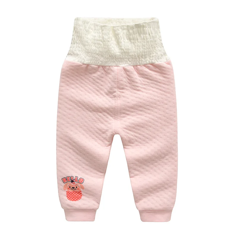 Пижама унисекс с высокой талией для мальчиков и девочек Мягкое хлопковое нижнее