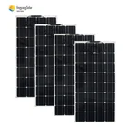 Солнечная панель 100 Вт, очень подходит для полевых поездок, генерации энергии на крыше rv, Гибкая солнечная панель 100 Вт 12 В