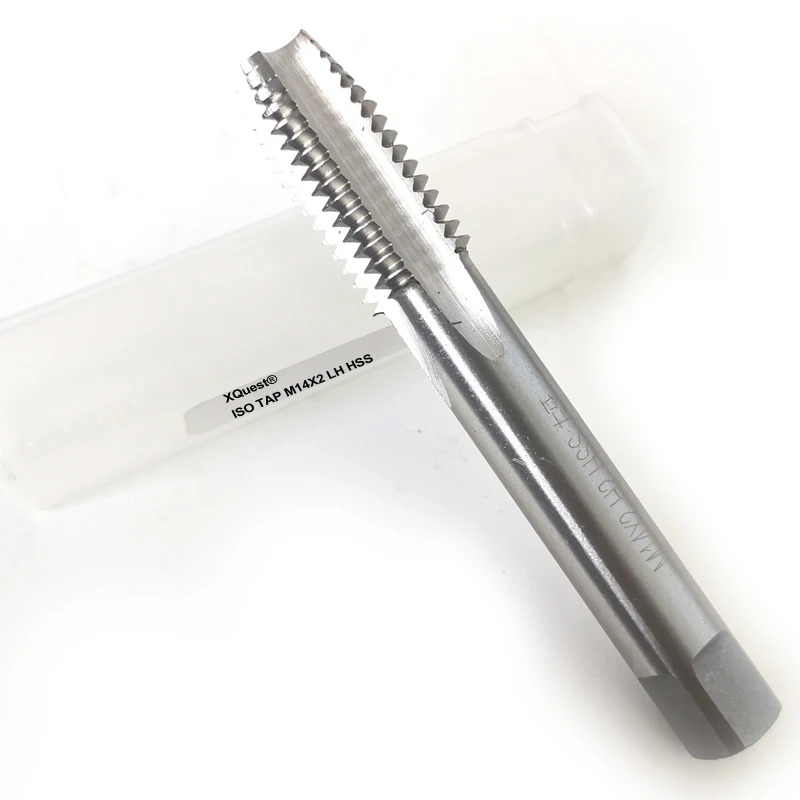 Метрические флейты XQuest из быстрорежущей стали для левой руки M14, M14X2, M14X1, m14x0, 75, M14X0.5, LH, M14X1.5, M14X1.25, M14X1.75 Метрические флейты XQuest из быстрорежущей стали для левой руки M14, M14X2, M14X1, m14x0, 75, M14X0.5, LH, M14X1.5, M14X1.25, M14X1.75