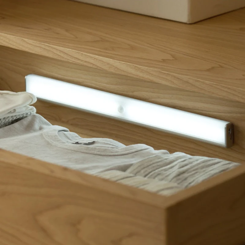 

Wireless LED Cabinet Lights Motion Sensor Night Light with Magnetic Strip STTA889