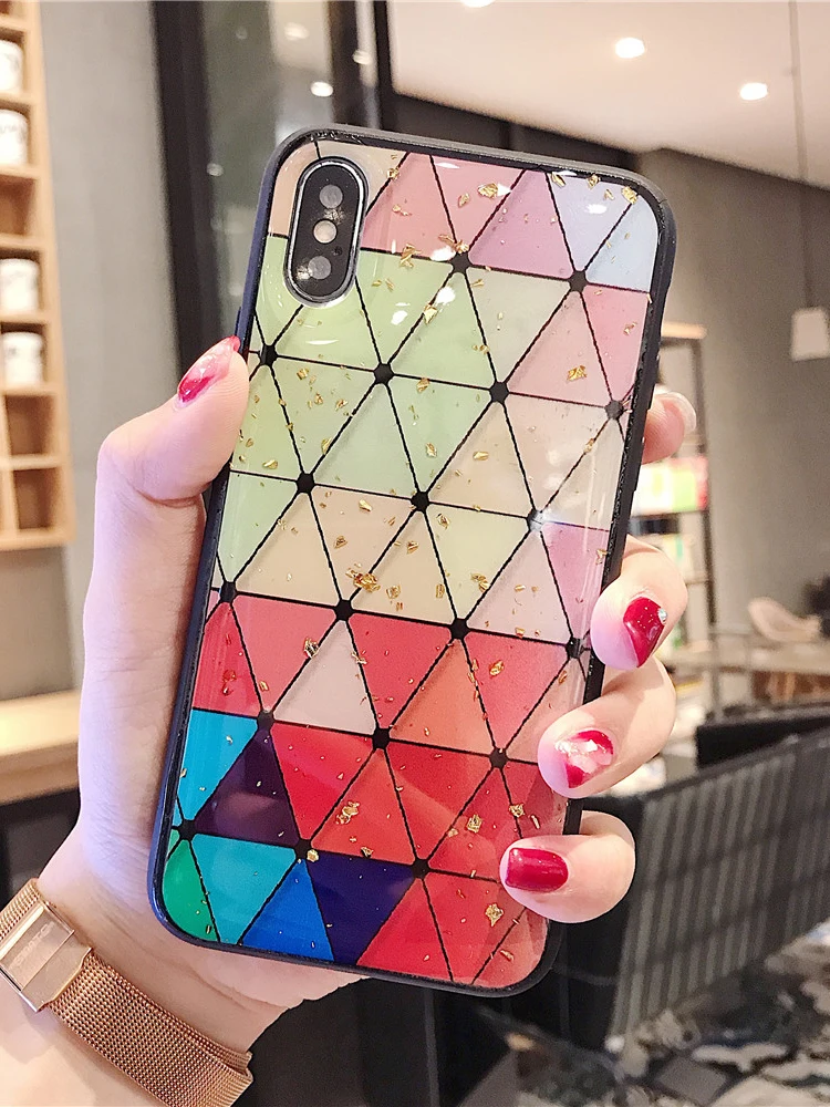 

Glitter Gold Marble Phone Case For Huawei P30 Lite P40 Lite E P20 Pro P10 mate 8 9 10 20 30 Lite Pro Case