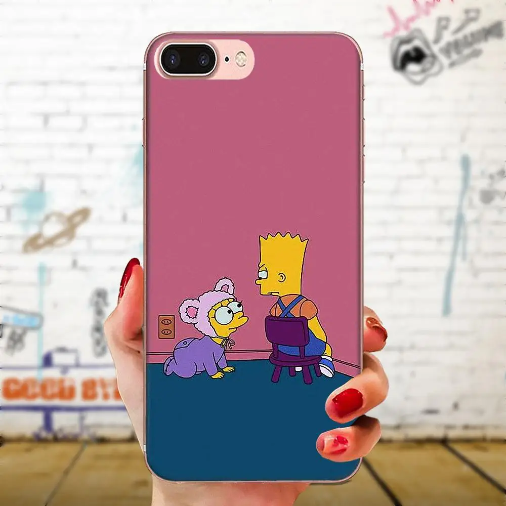 as picture Для Xiaomi Redmi Note 2 3 3S 4 4A 4X5 5A 6 6A Pro Plus Мягкий чехол с изображением Симпсона - Цвет: as picture