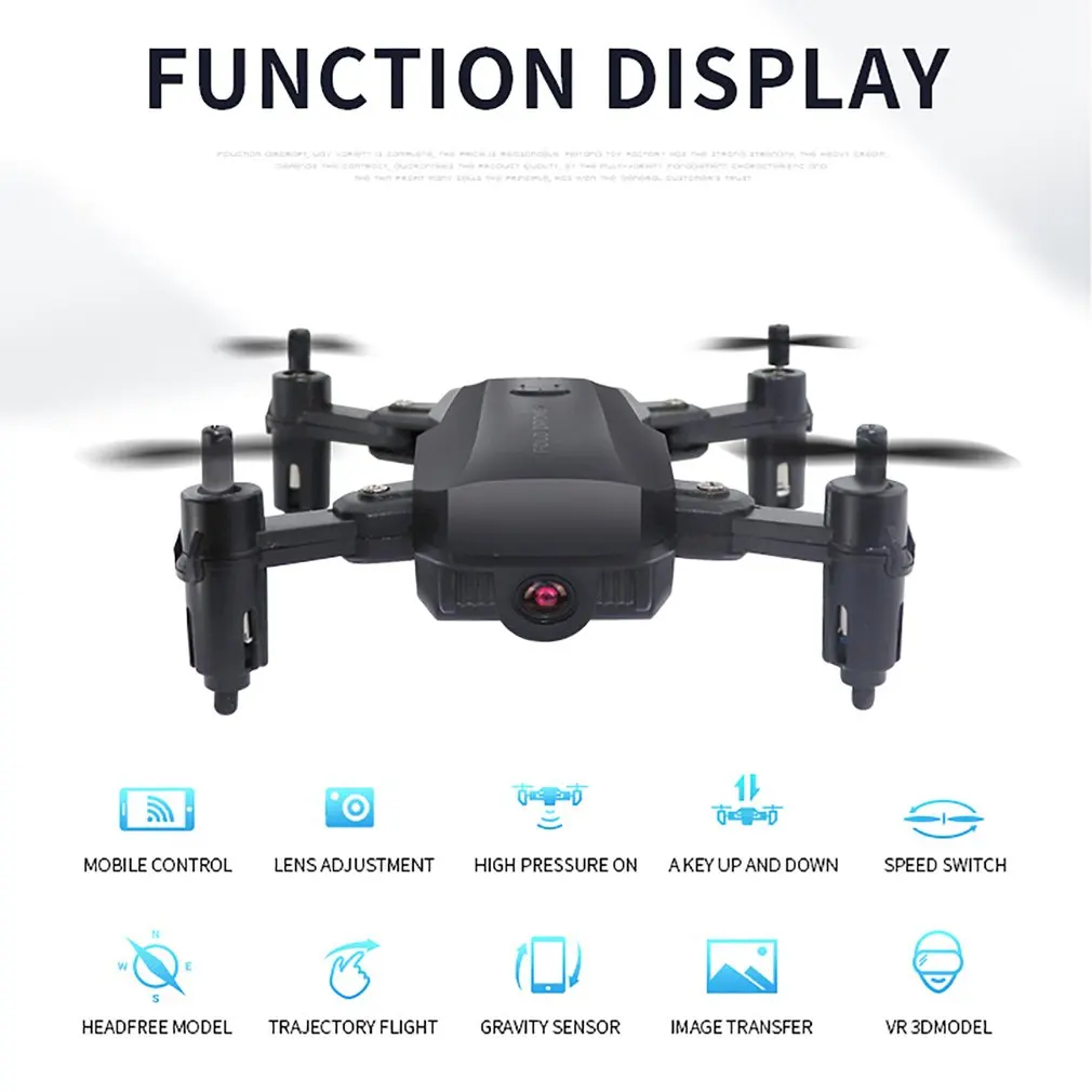 Складной Дрон Q 30 с Wi-Fi и камерой 1080P GPS Аэрофотосъемка FPV | Игрушки хобби