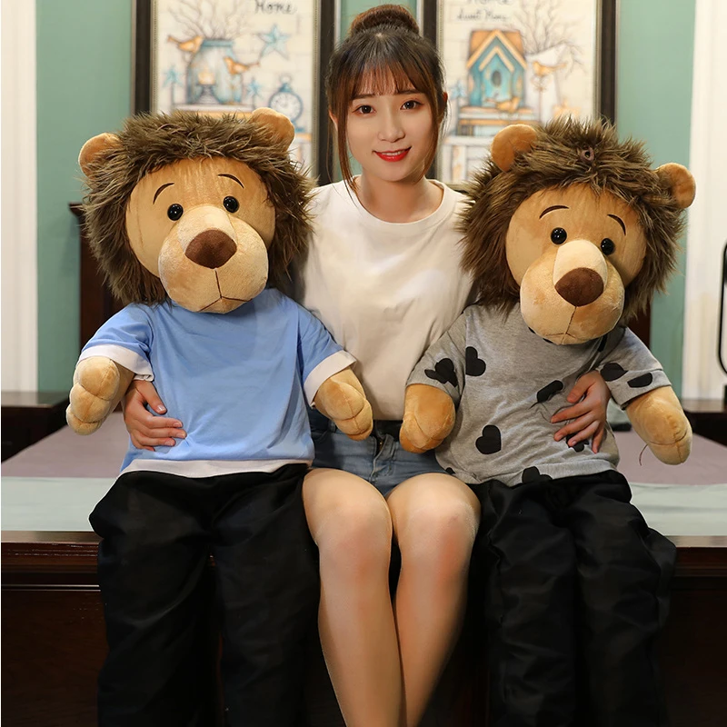 

Kawaii Plush Long Legs Lion Doll Toys For Children Room Decor Cartoon Stuffed Plush Pillow Kids Baby Appease Doll Christmas Gift