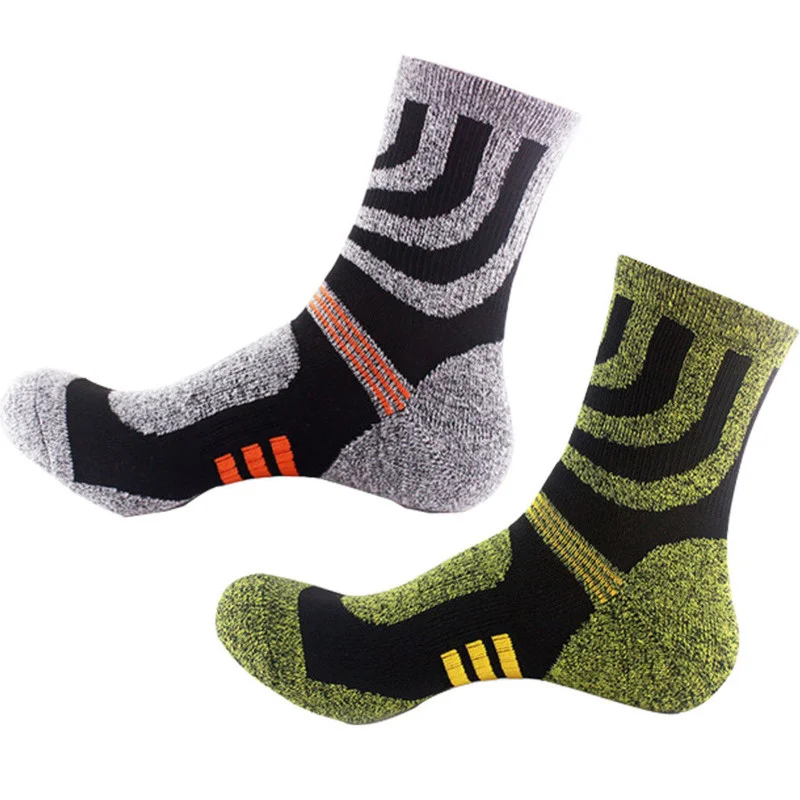 

New Winter Men Socks Men Sport Socks Thicken Thermal Wool Pile Cashmere Snow Socks Travel Seamless Sleeping Socks For Mens
