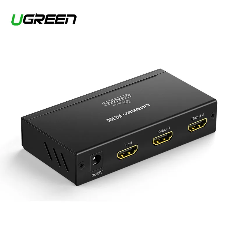 Ugreen 1 в 2 выхода HDMII совместимый разветвитель 4K HDCP1.4 1x2 1x4 1x8 адаптер для PS4 HDMI