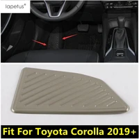 stainless steel accessories for toyota corolla e210 2019 2022 left footrest pedal plate non slip foot rest pedal cover trim