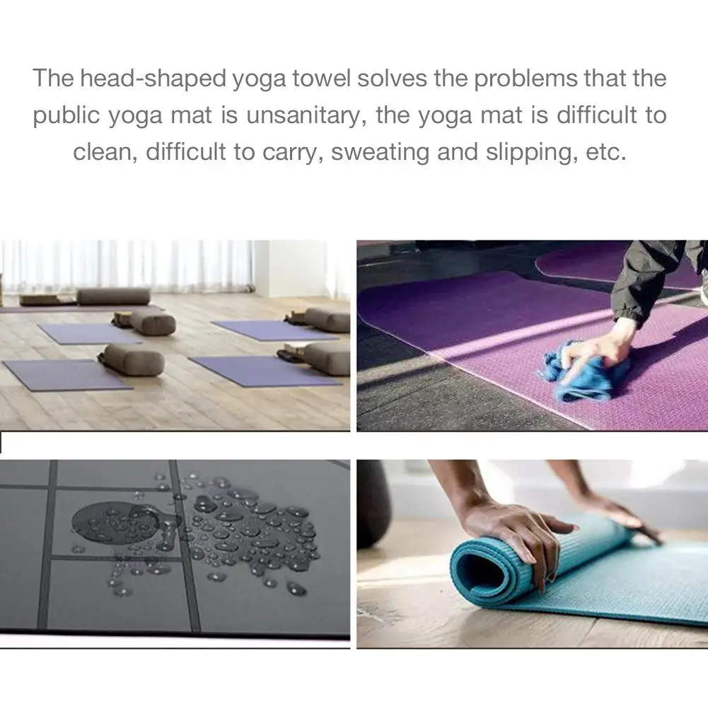 Замшевый Коврик для йоги из ТПЭ С Рисунком Слона нескользящий коврик похудения