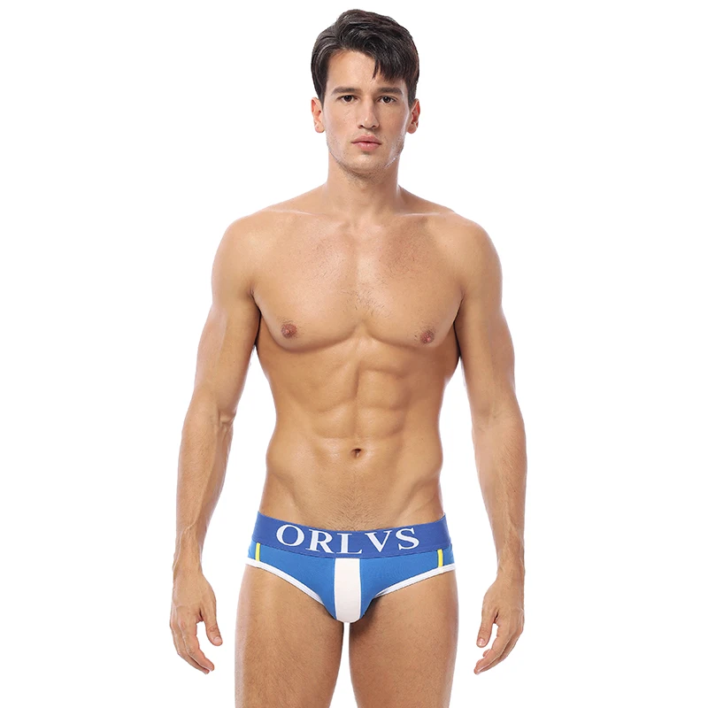 2019 Модные мужские трусы мягкое дышащее хлопковое сексуальное нижнее белье для