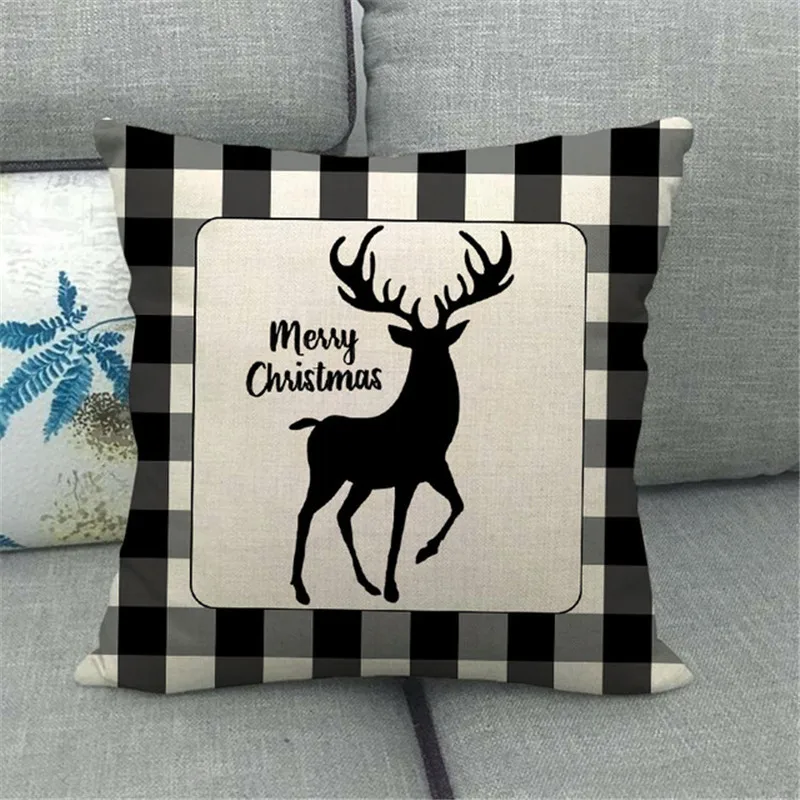 45*45 см Рождественская декоративная наволочка для рождественской елки чехол в