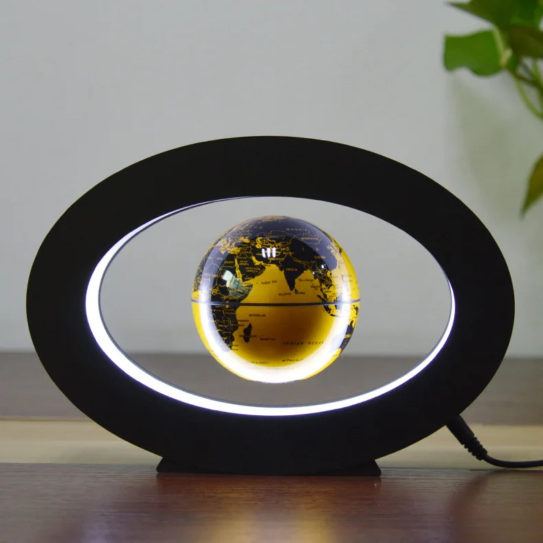 

Электронный антигравитационный глобус с магнитной левитацией, Плавающий глобус с картой мира, светодиодный светильник, Детское обучение, д...